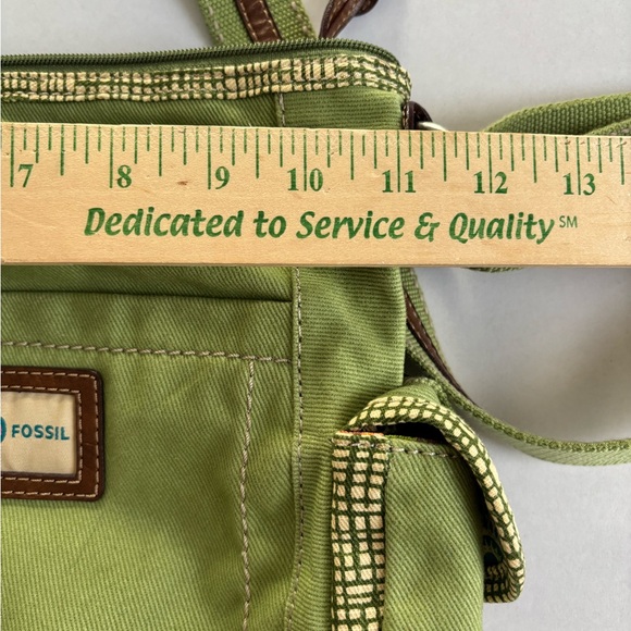 Fossil Early 2000's y2k Fossil green shoulder bag purse. New without tag. - Picture 6 of 8